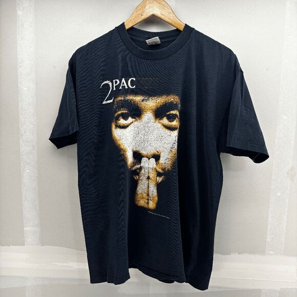 Vtg 1998 2Pac R U Still Down The Planet Inc Rap Tee Shirt Very Rare Tupac Size X - Picture 1 of 8